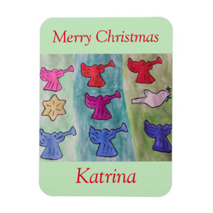 Angels With Trumpets Flexible Magnet