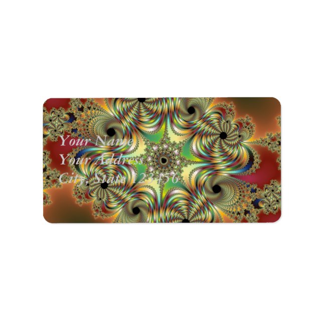 Angelus Fractal Label (Front)