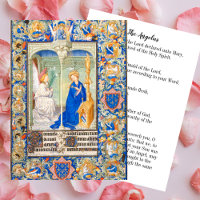 Angelus Virgin Mary Annunciation Catholic Prayer
