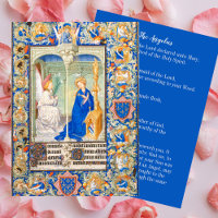 Angelus Virgin Mary Annunciation Catholic Prayer