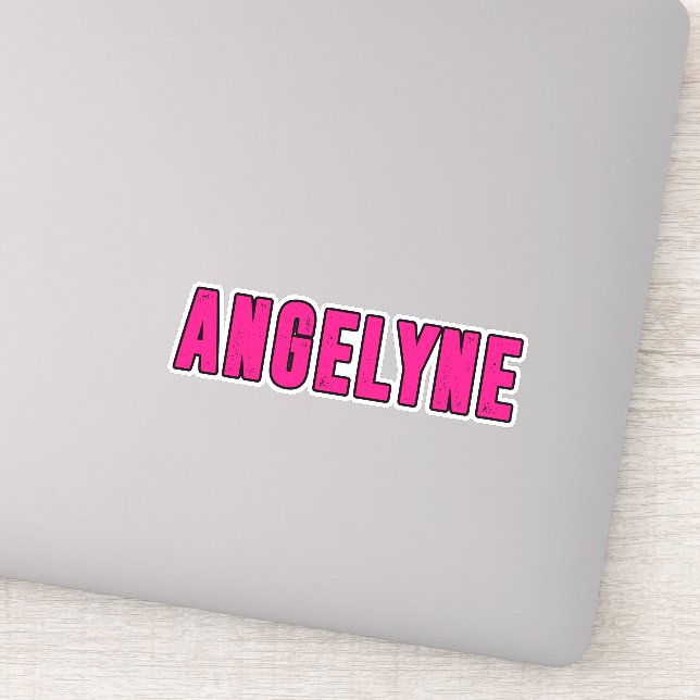 Angelyne name (Detail)