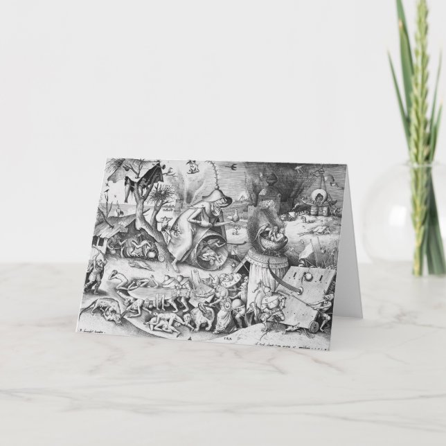 Anger (Ira), The Seven Deadly Sins Card (Front)