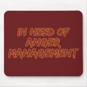 Anger Management custom colour mousepad