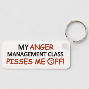 Anger Management Keychain