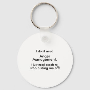 Anger Management Keychain