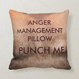 ANGER MANAGEMENT PUNCH ME PILLOW