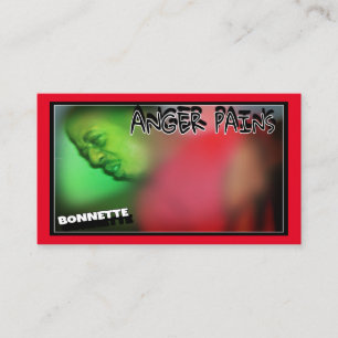 Anger Pains qr code calling card