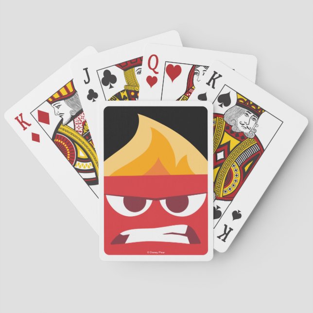 Anger Playing Cards (Back)