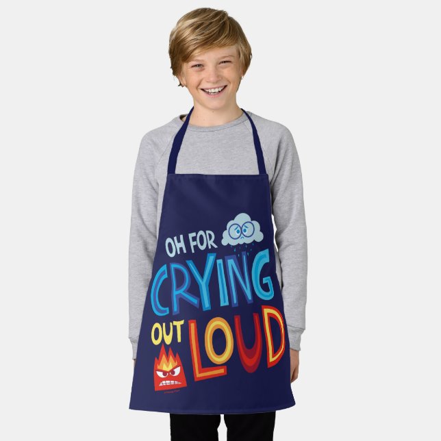 Anger & Sadness "Oh For Crying Out Loud" Apron (Worn)