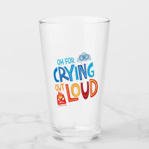 Anger & Sadness "Oh For Crying Out Loud" Glass