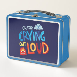 Anger & Sadness "Oh For Crying Out Loud" Metal Lunch Box