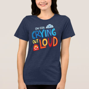 Anger & Sadness "Oh For Crying Out Loud" Tri-Blend Shirt