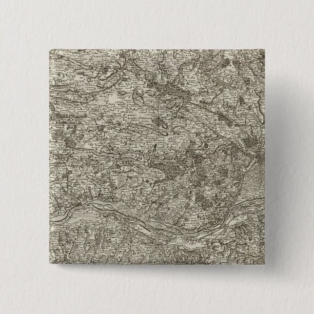 Angers 2 Inch Square Button (Front)