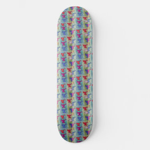 Anges de Noël Avec Trumpets Skateboard