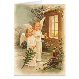 Anges de Noël Vintage