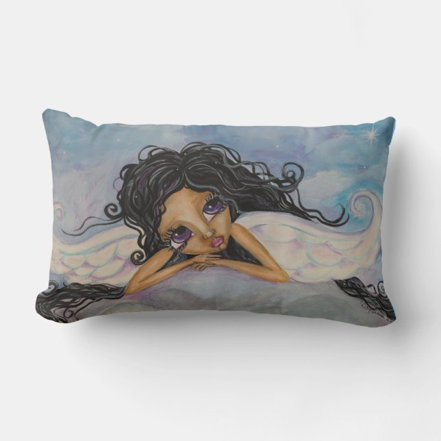 Anges observant au-dessus de vous le coussin (Recto)