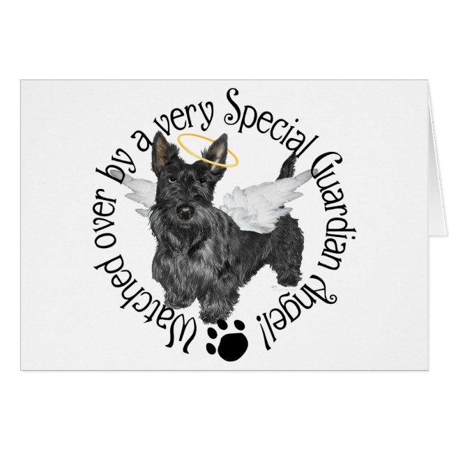 Anges Scottish Terrier (Devant horizontal)