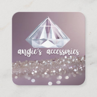 Angie's Accessories Custom Order Business Card 