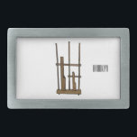 Angklung cartoon illustration belt buckle<br><div class="desc">Angklung cartoon illustration</div>
