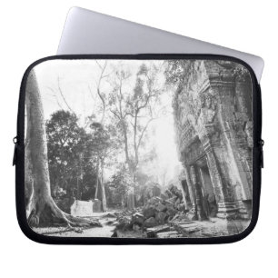 Angkor Cambodia, Details Ta Prohm Laptop Sleeve