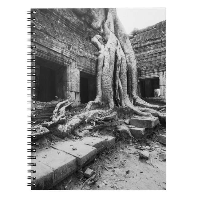 Angkor Cambodia, Ta Prohm Tree Notebook (Front)