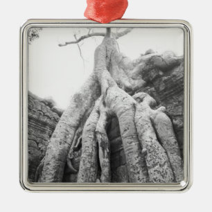 Angkor Cambodia, Tree Ta Prohm Metal Ornament