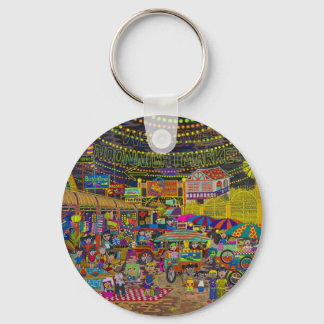'Angkor Night Market' Keychain