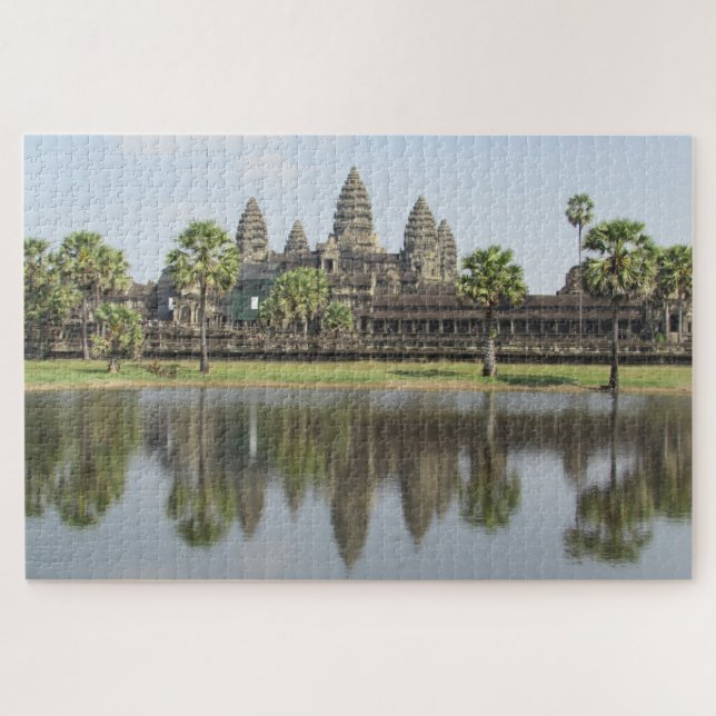 angkor reflections jigsaw puzzle (Horizontal)