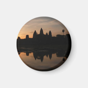 angkor sun reflections magnet