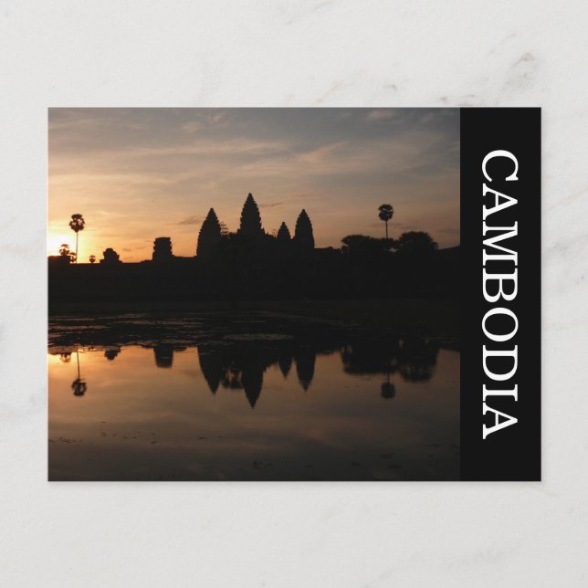 angkor sunrise postcard (Front)