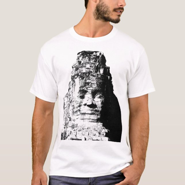 Angkor Wat Big Face T-Shirt (Front)
