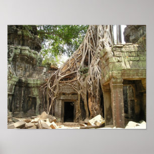 Angkor Wat Cambodia Poster