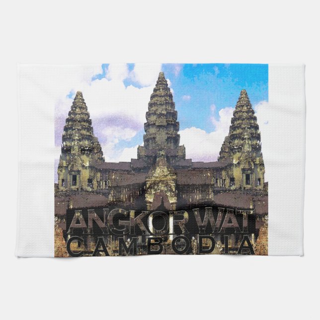 Angkor Wat Kitchen Towel (Horizontal)