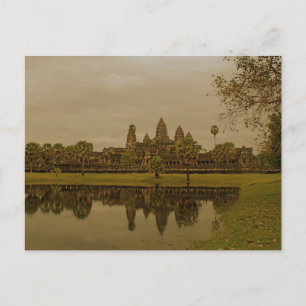 Angkor Wat Reflections Postcard