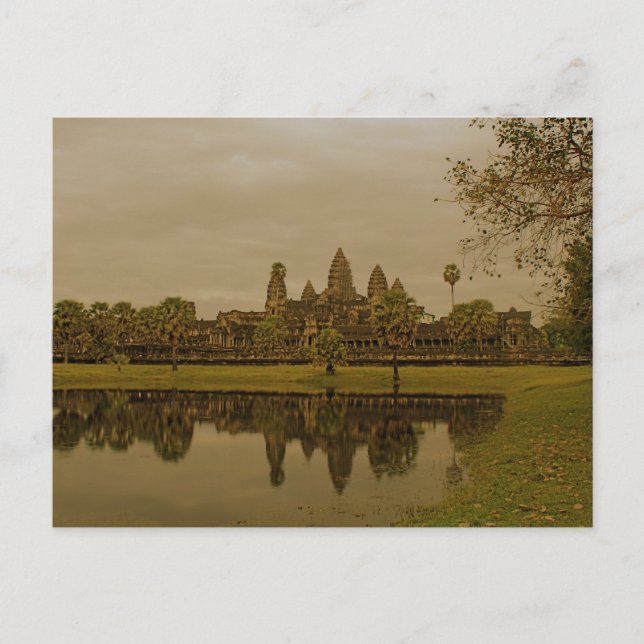 Angkor Wat Reflections Postcard (Front)