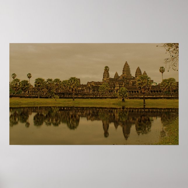 Angkor Wat Reflections Poster (Front)