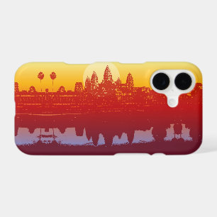 Angkor Wat Sunset Silhouette moderne Art Sunrise