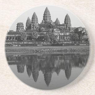 Angkor Wat Temple Cambodia Photo Ancient History Coaster