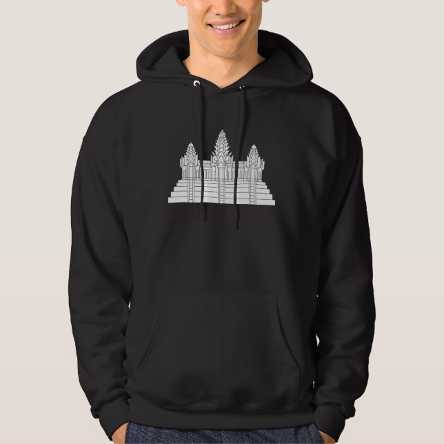 Angkor Wat Ver.2.0. Khmer Temple Hoodie (Front)