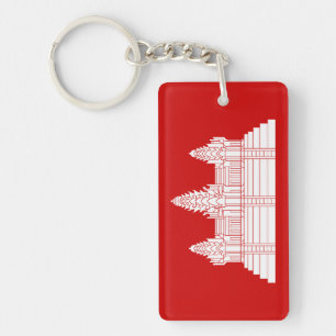 Angkor Wat Ver.2.0. Khmer Temple Keychain