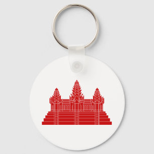 Angkor Wat Ver.2.0. Khmer Temple Keychain