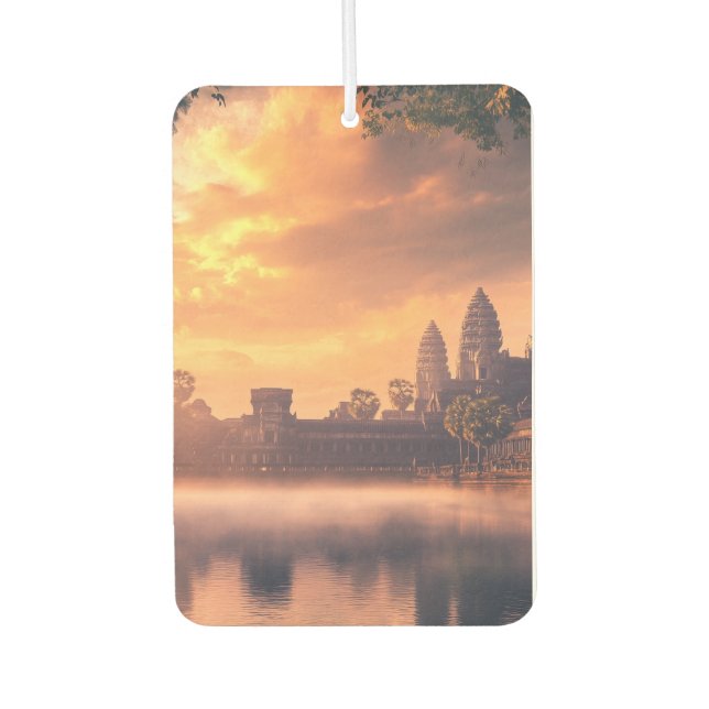 Angkor Wat watercolor Air Freshener (Front)