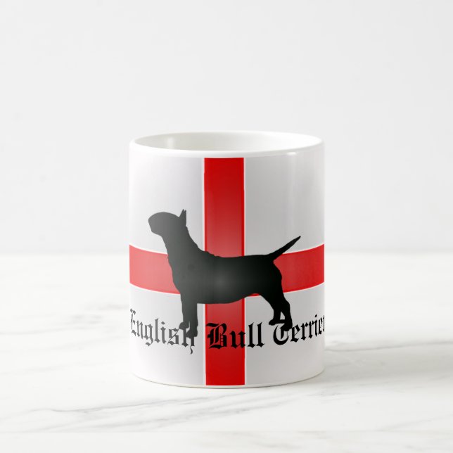 Anglais Bull Terrier 325 ml Mug blanc classique (Centre)