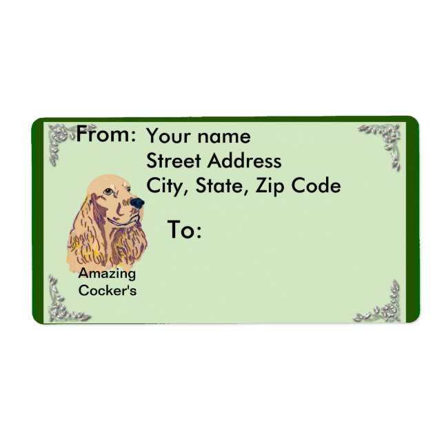 Anglais Cocker Spaniel (Devant)