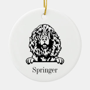 Anglais Springer Spaniel chien ornement
