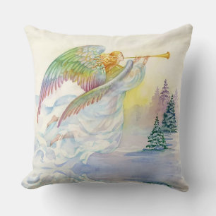 Angle of Peace  Throw Pillow