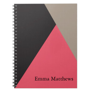 Angle on Colour Modern Professional Personalized Notebook