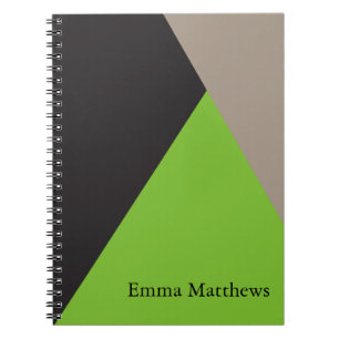 Angle on Colour Modern Professional Personalized Notebook
