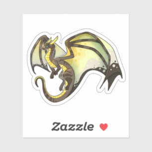 Angled AroAce Pride Dragon