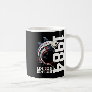 Angler 41st Birthday Fishing Limited Edition 1984 Coffee Mug